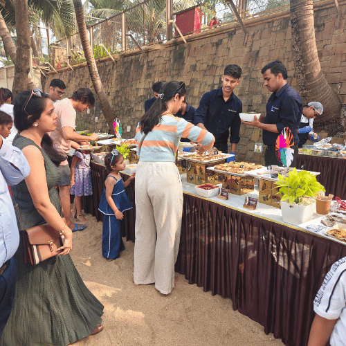 Friends Bench catering event 1