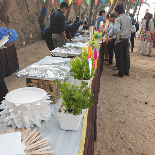 Friends Bench catering event 6